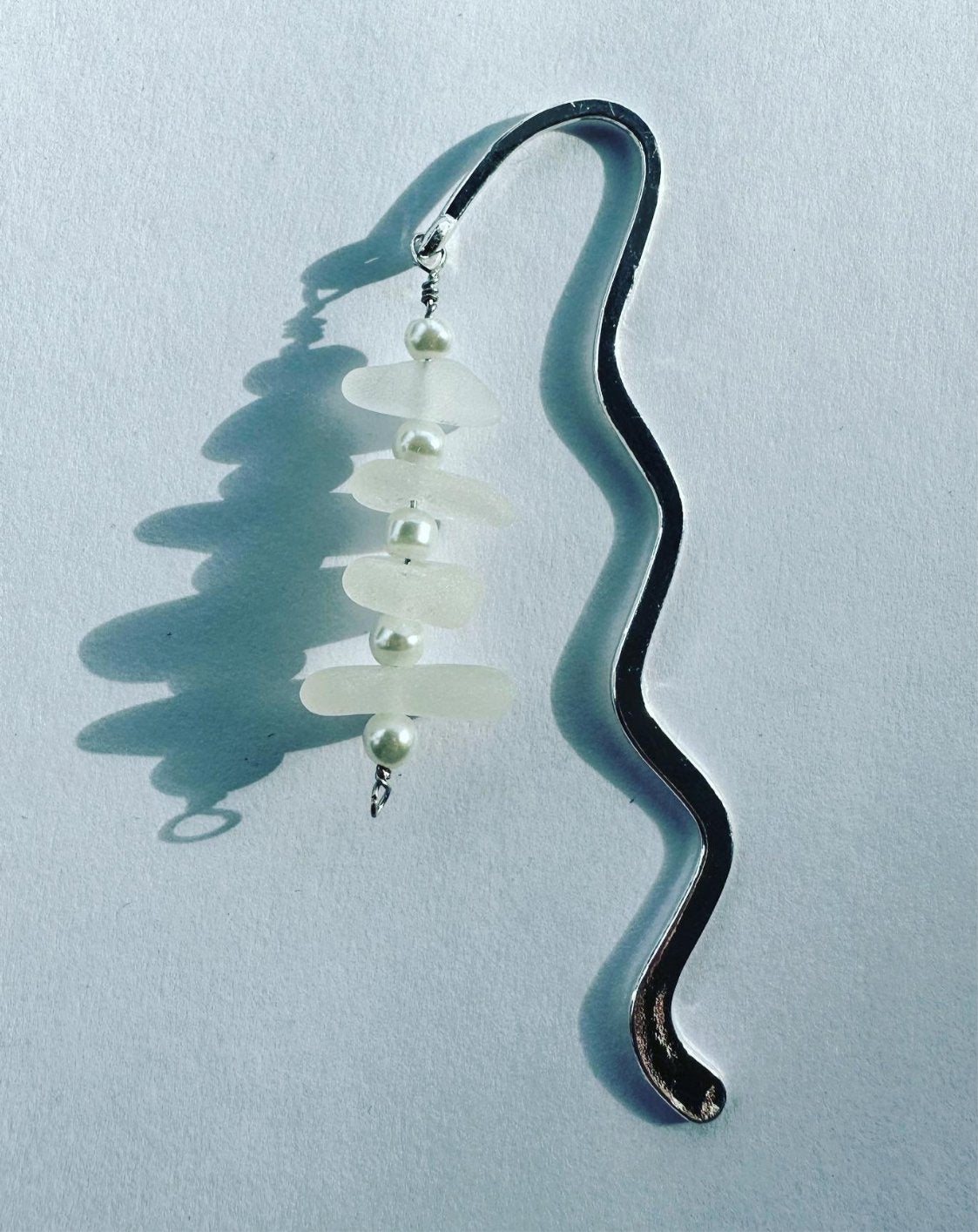 Scottish Sea glass bookmark - gift for a book lover - BespokeByAileen