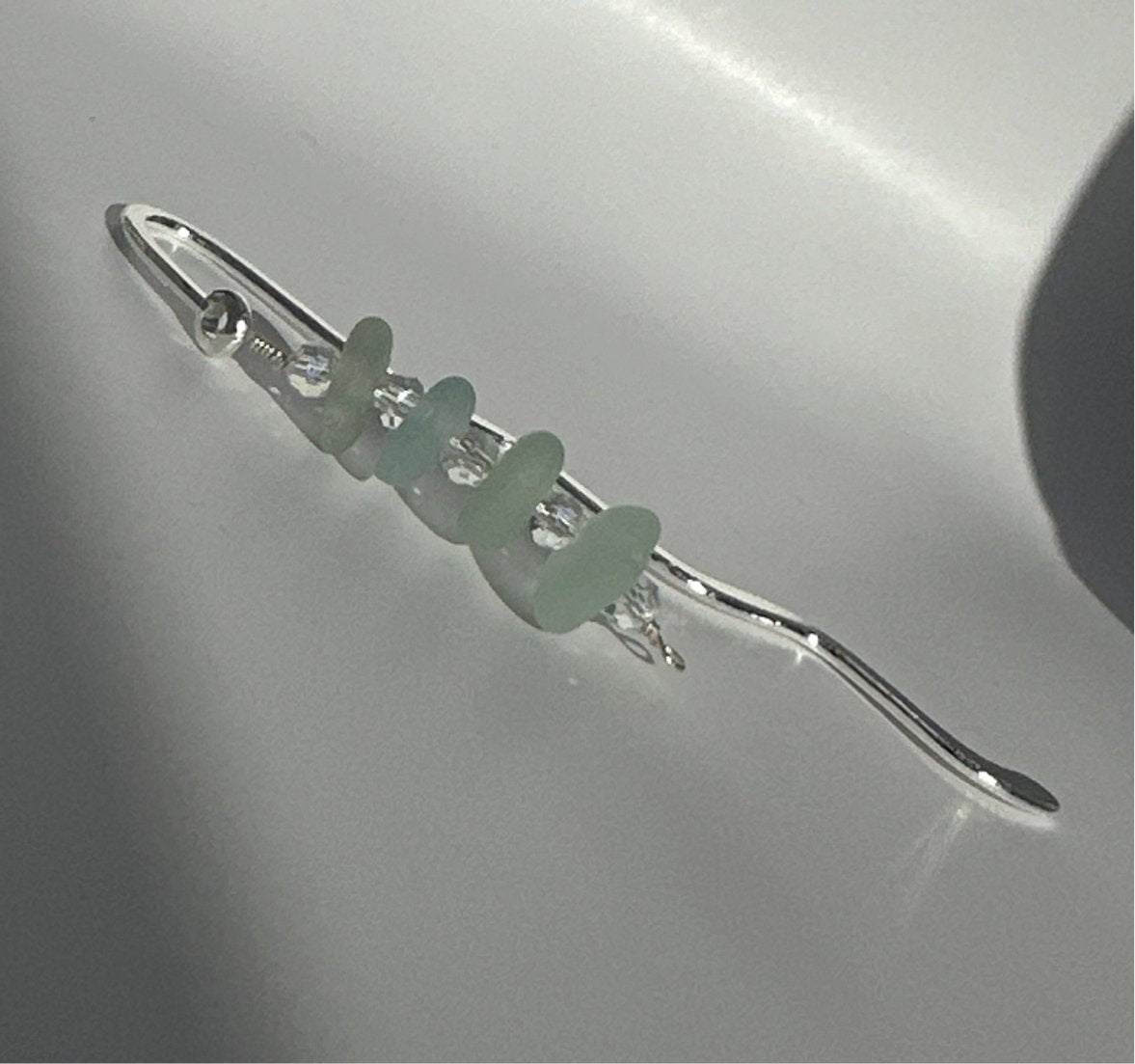 Scottish Sea glass bookmark - gift for a book lover - BespokeByAileen