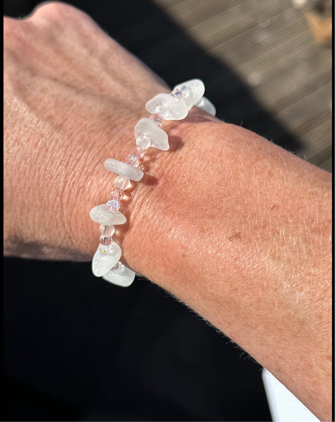 Scottish sea glass bracelet - BespokeByAileen