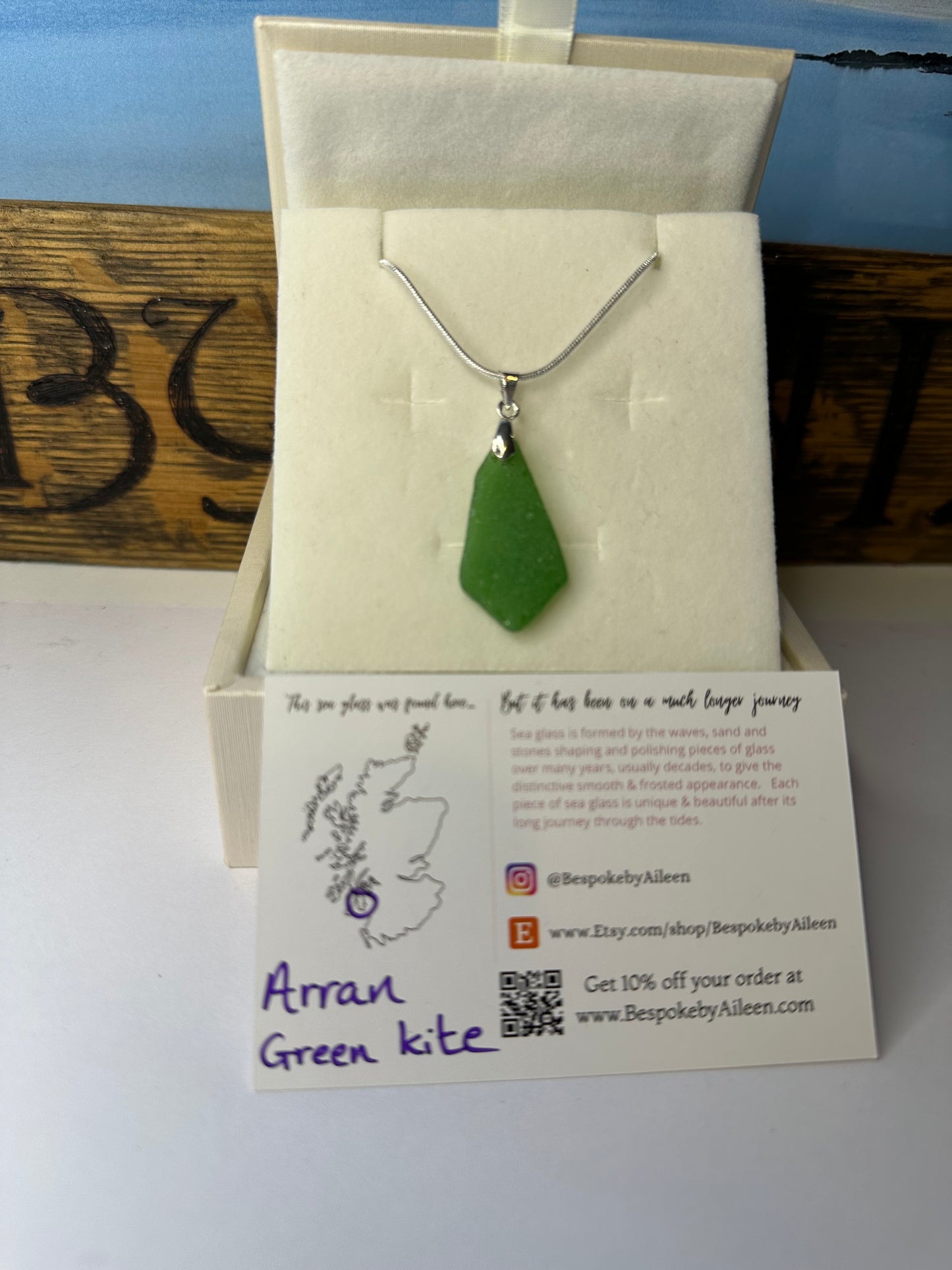 Sea glass Sterling silver necklaces - Ready to ship