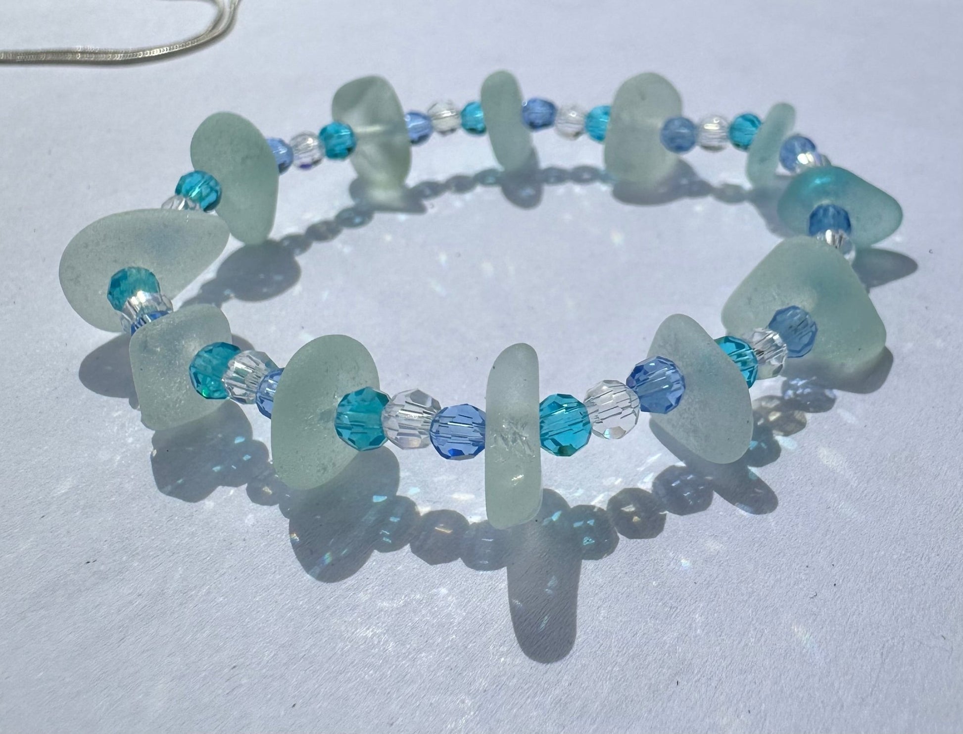 Scottish sea glass bracelet - BespokeByAileen