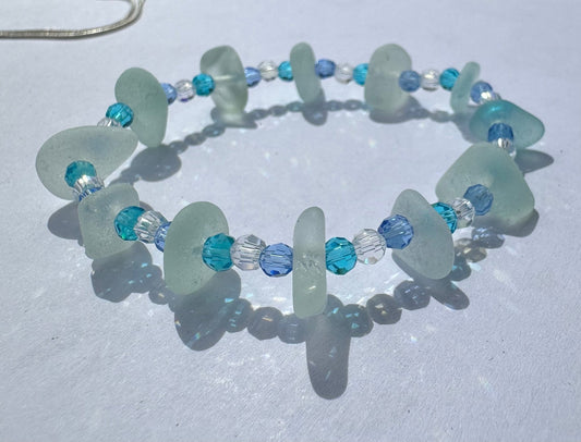 Scottish sea glass bracelet - BespokeByAileen
