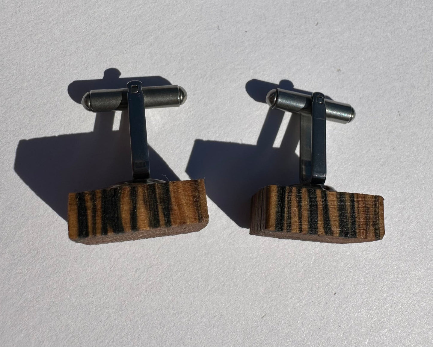 Scottish whisky oak cask cufflinks - BespokeByAileen